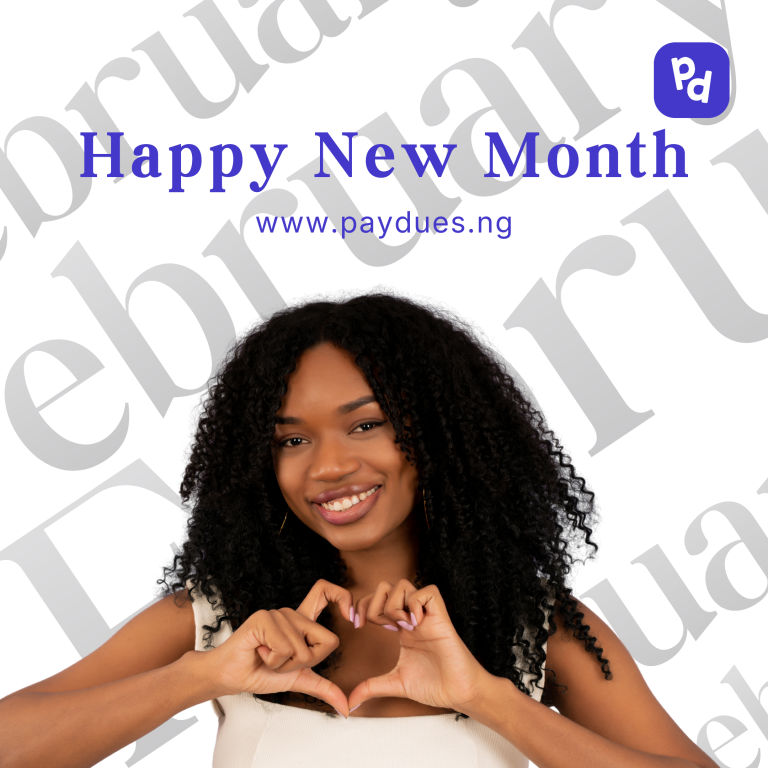 Happy New Month - February